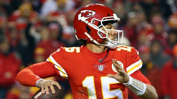 QB - Patrick Mahomes, Kansas City Chiefs
