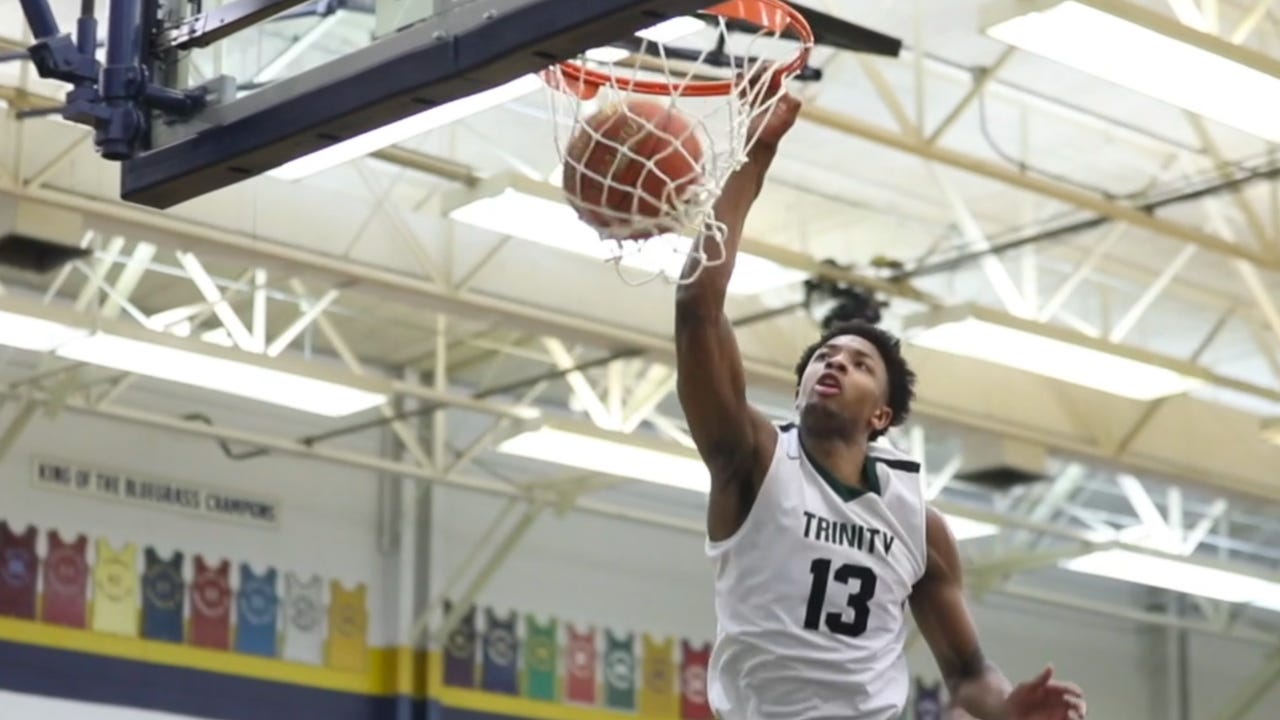 Kentucky Basketball S Derek Anderson Coaches Louisville Male