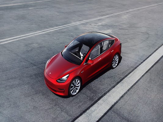 Model 3 Red