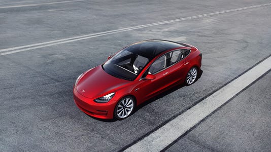 Model 3 Red