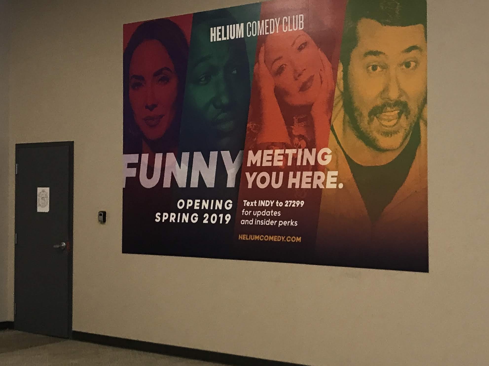helium comedy club indianapolis parking