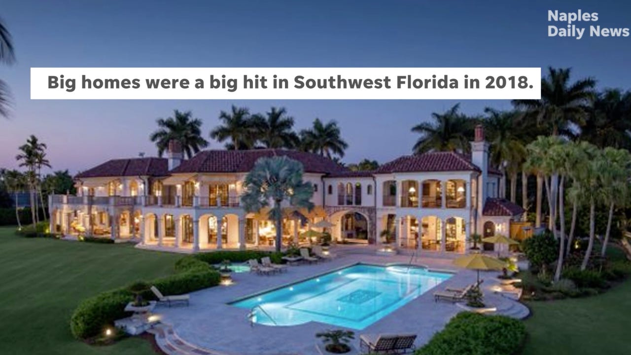 Most expensive home sales in Collier and Lee in 2018