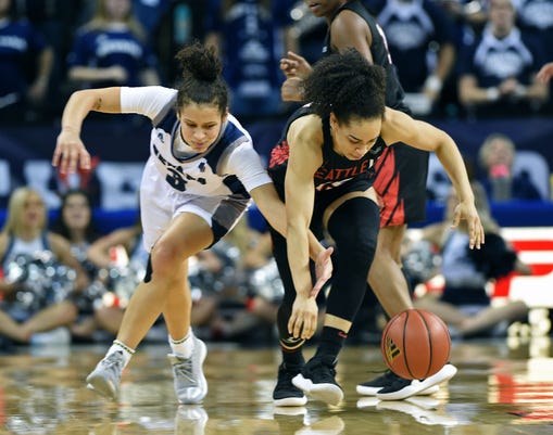 Nevada 67 Seattle 54 Wolf Pack Women Win Again At Lawlor