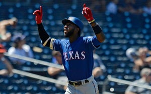 Profar hit 20 home runs for the Rangers in 2018.