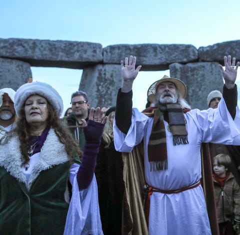 Rollo Maughfling, Archdruid of Stonehenge and Brit