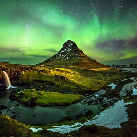 Kirkjufell in Iceland.