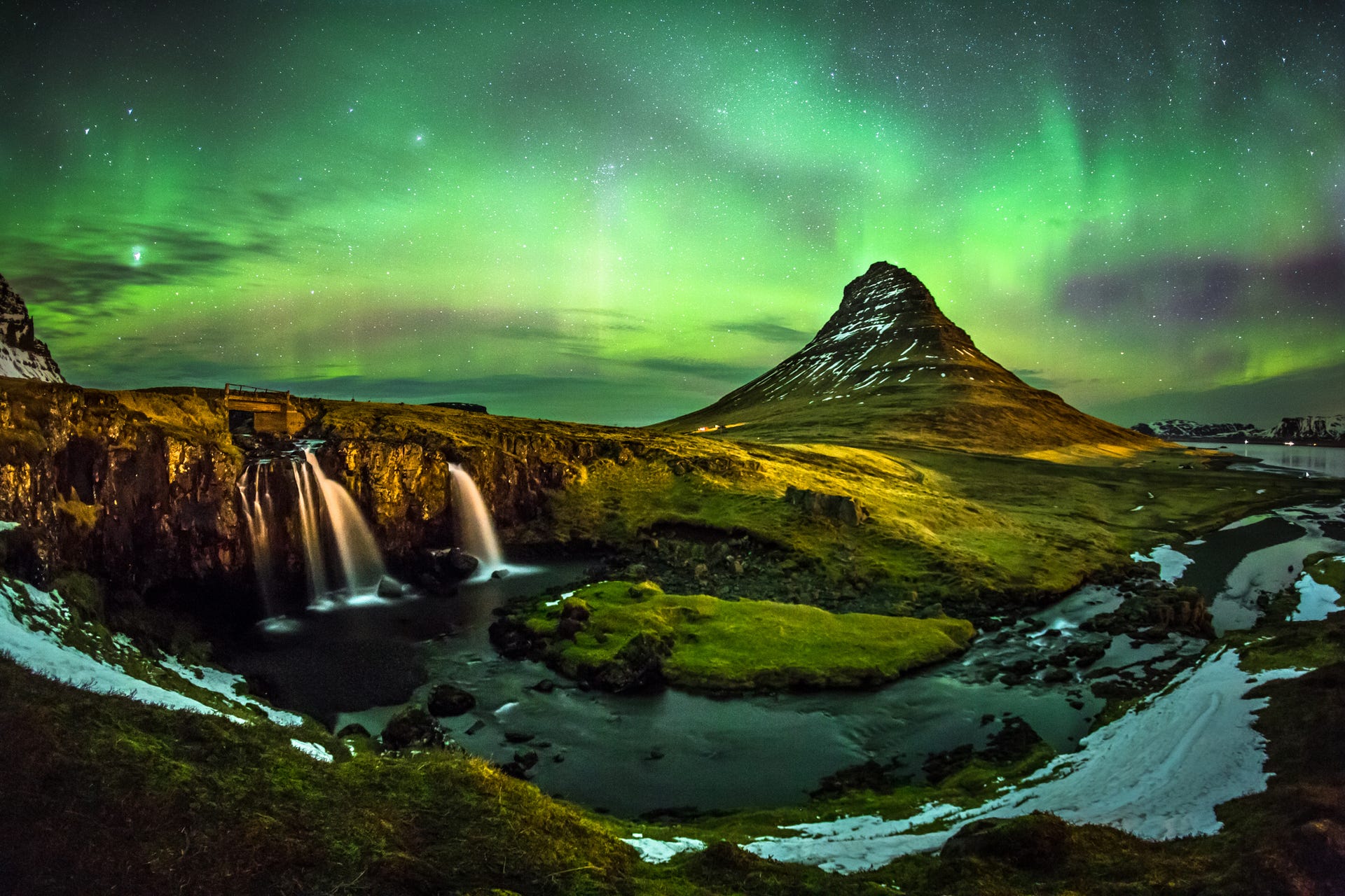 Kirkjufell in Iceland.