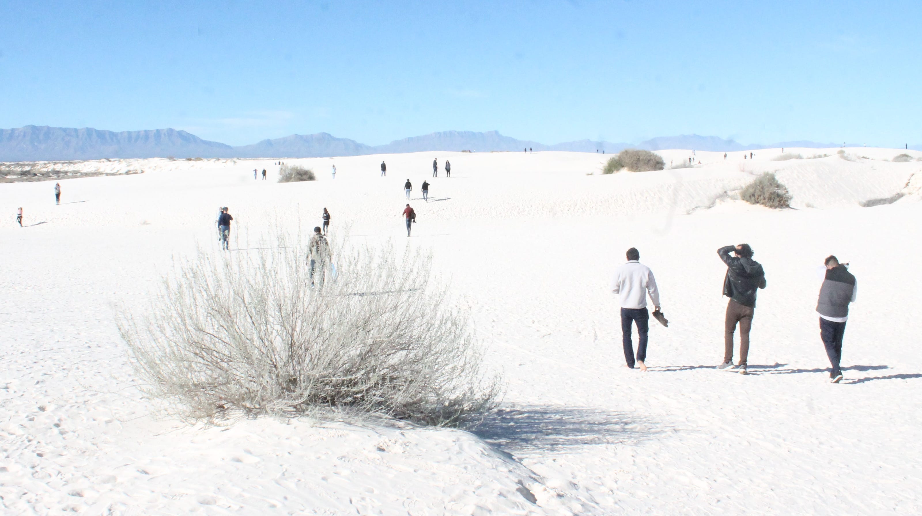 Government shutdown: White Sands sees numerous unauthorized visitors
