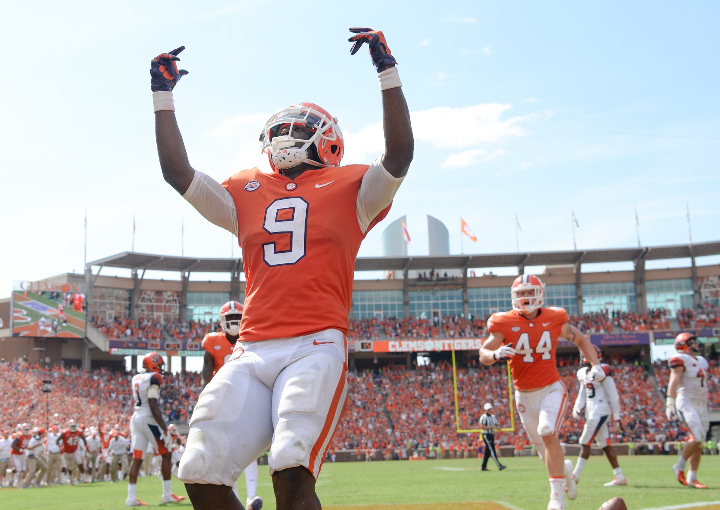 clemson jersey etienne