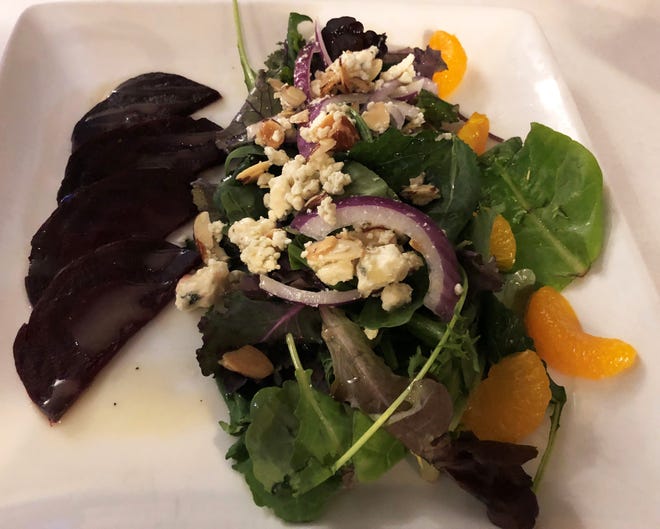The roasted beets salad from Verdi's Bistro, Marco Island.