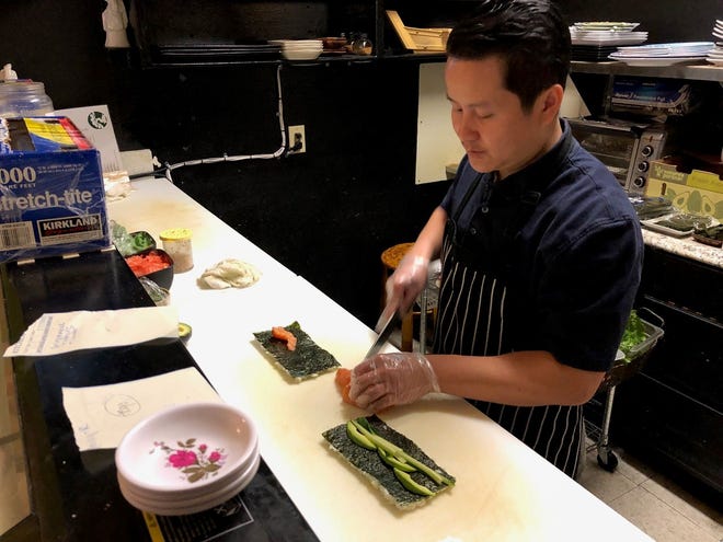Sarn Lee, owner of Bonsai Sushi Fusion in South Redding.