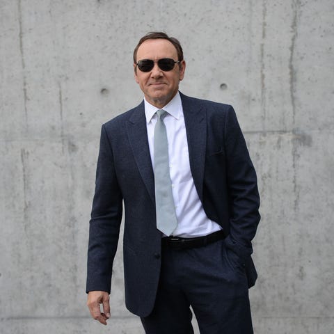 Kevin Spacey in June 2016 at a fashion show in...