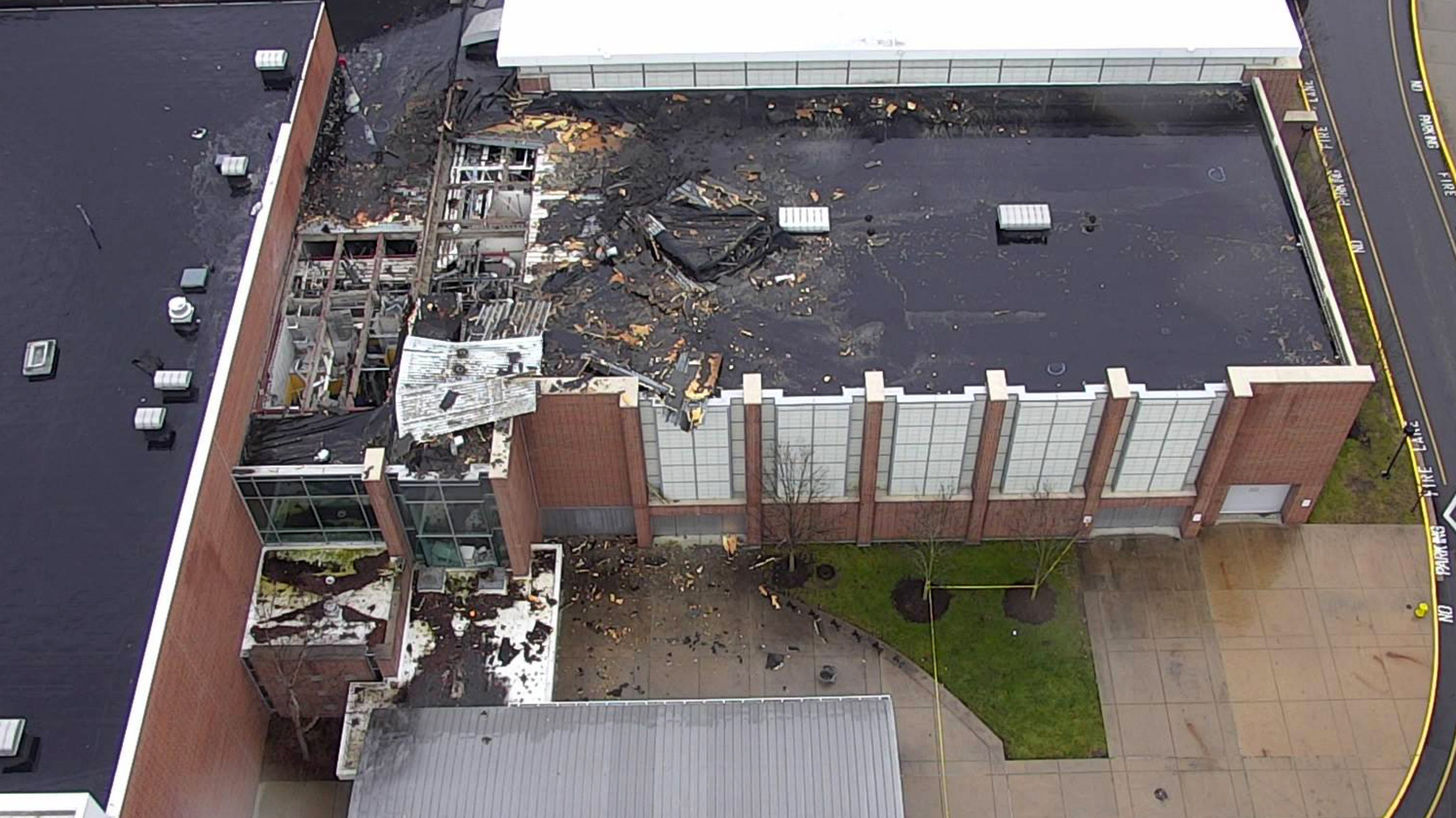 Carmel High School explosion damage revealed