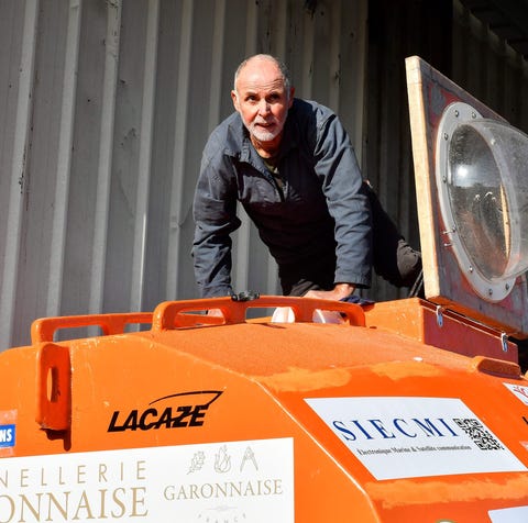 Jean-Jacques Savin, a former paratrooper, 71, craf