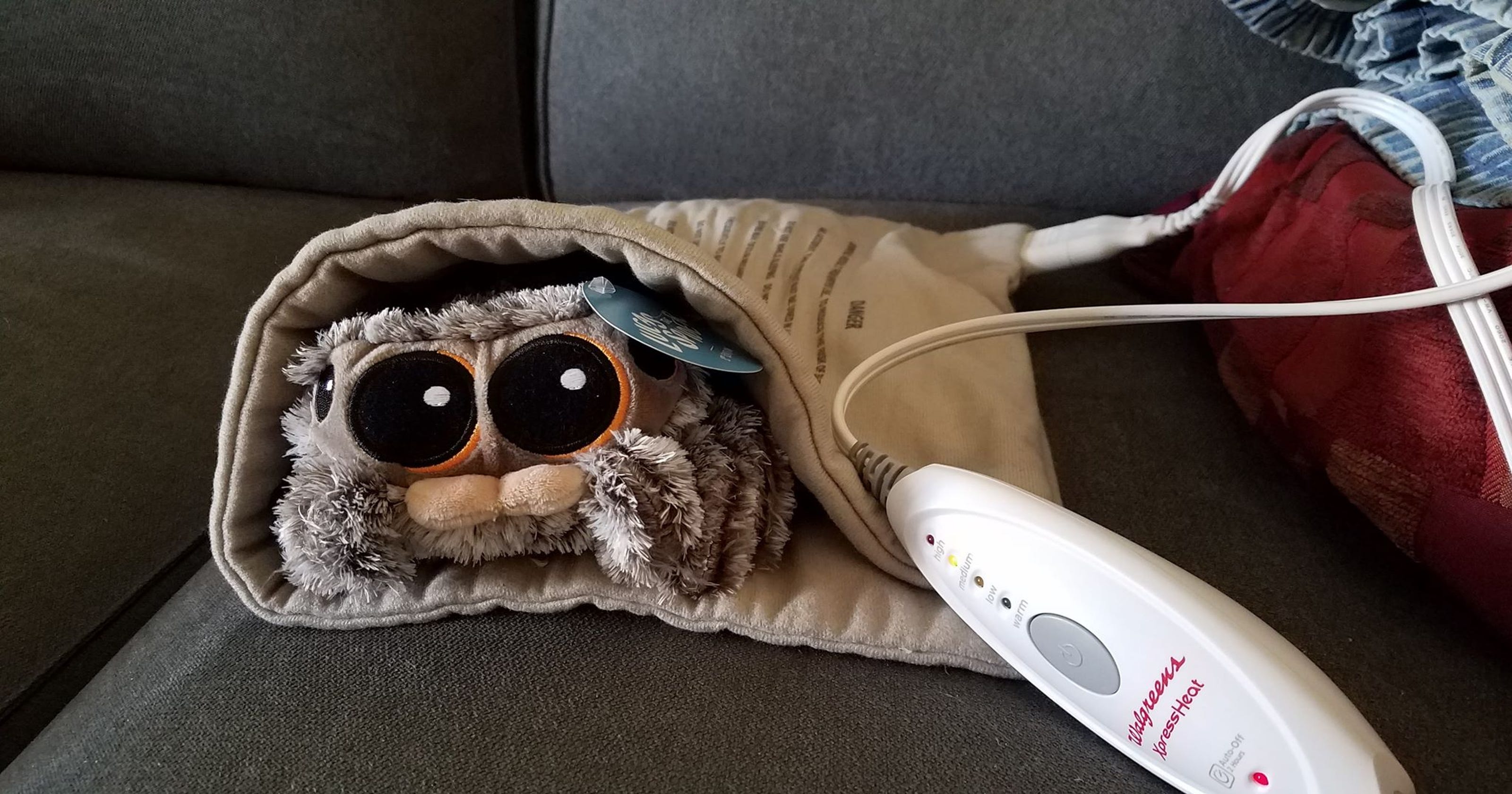 plush lucas the spider