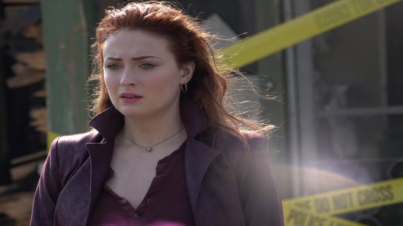 Powerful telekinetic Jean Grey (Sophie Turner) becomes a pawn in a cosmic conflict when her abilities grow stronger and more unstable in the X-Men film "Dark Phoenix."