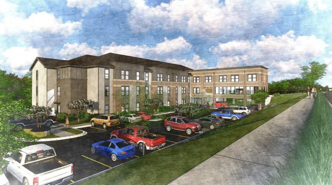 The proposed Zack's building on Tiger Boulevard would create 29 new student housing units.