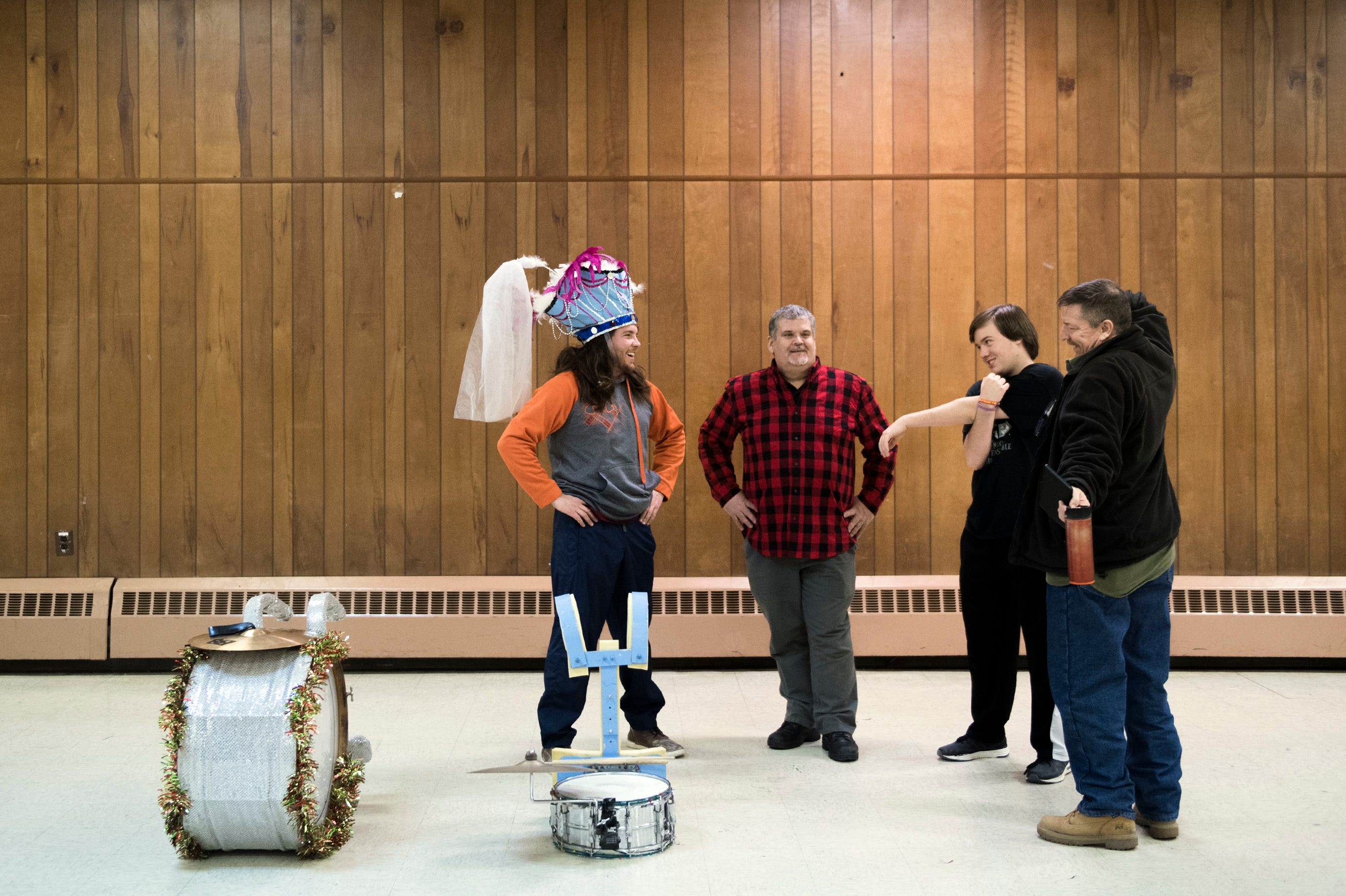 Jersey String Band in West Deptford forms from folded Broomall