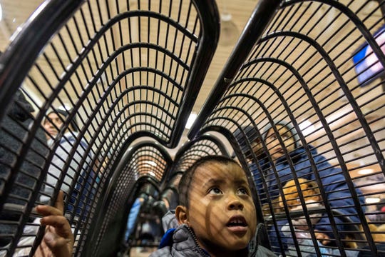 Roberto Ramirez, 6, was in ICE custody with his father Gaspa Ramirez claims that treatment by officers was bad and children were getting sick because of cold weather.