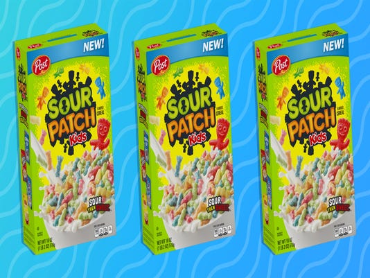 Sour Patch Kids cereal makes debut - and people aren't happy