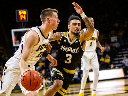 Iowa Survives Lowly Bryant 72 67
