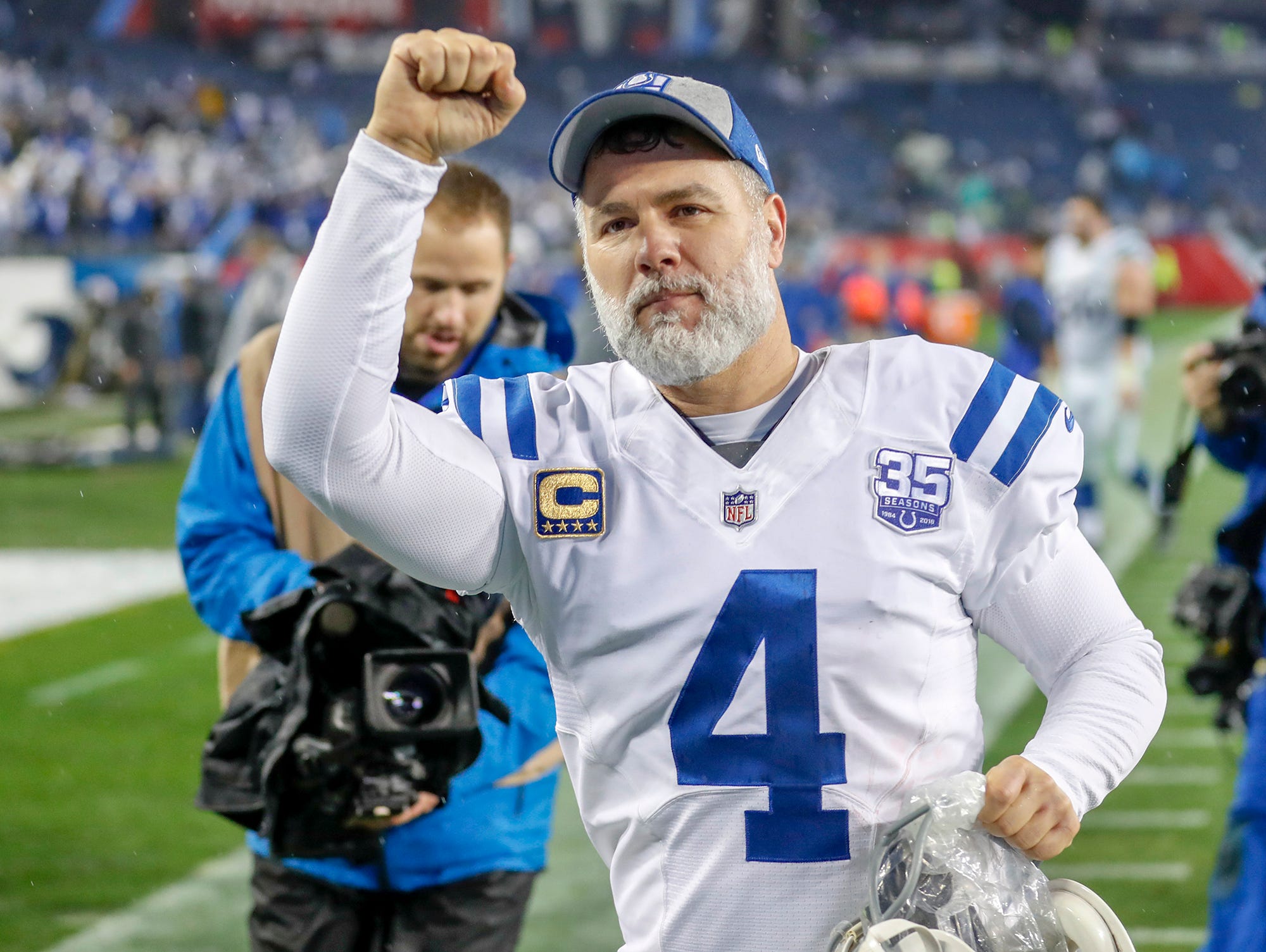 Colts Adam Vinatieri believes his leg's 