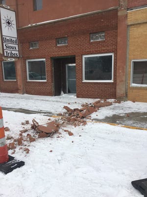 The cause of the damage to a downtown Pierre building is unknown. A structural engineer will conduct an assessment to determine the integrity of the building.