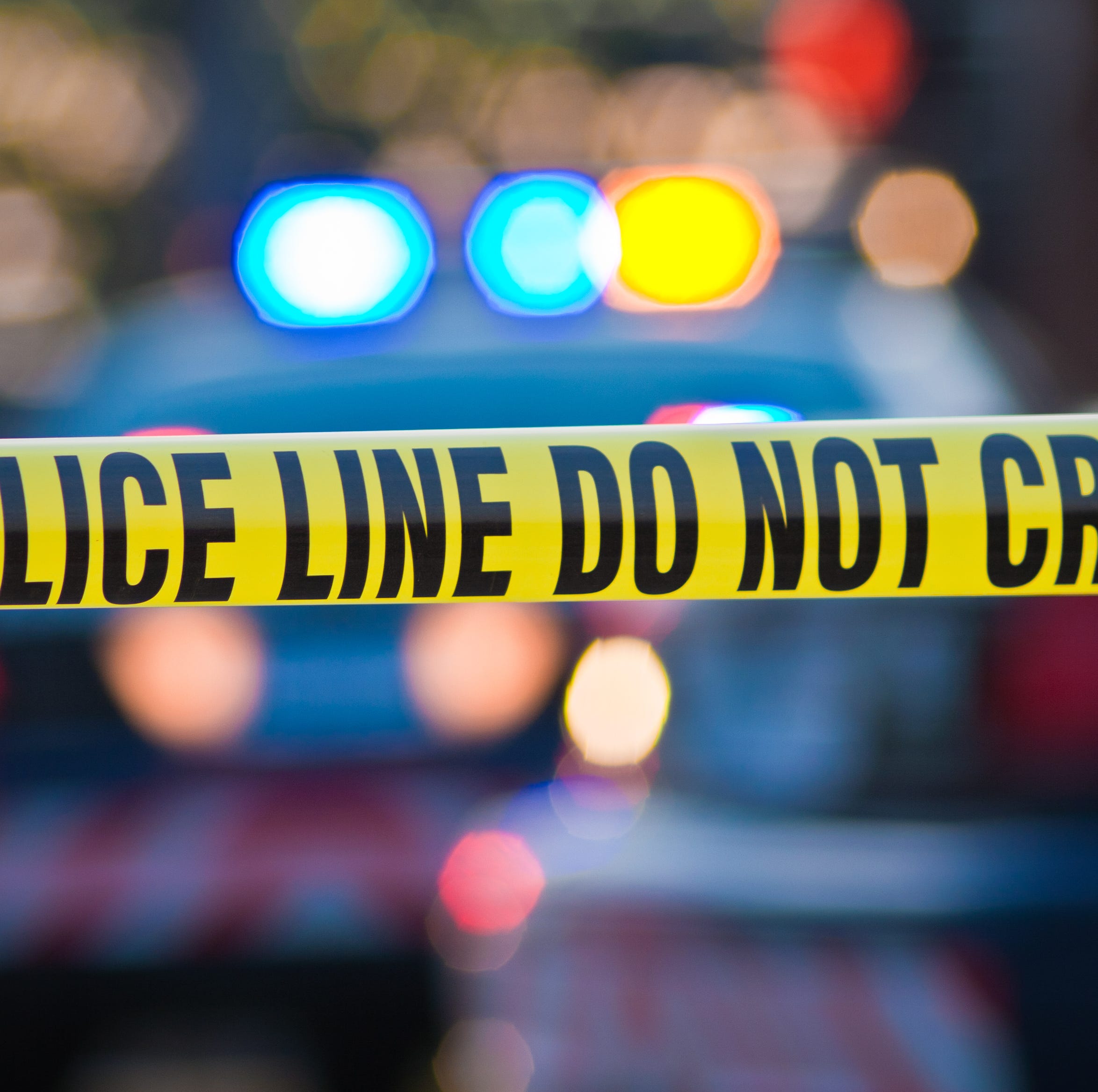 Crime scene tape illustration.