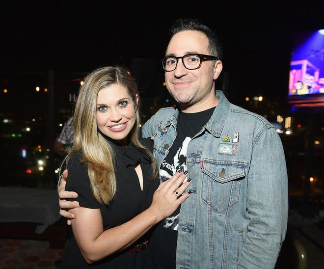 Danielle Fishel, known as Topanga on Boy Meets World, announced she is expecting her first child with husband, Jensen Karp.