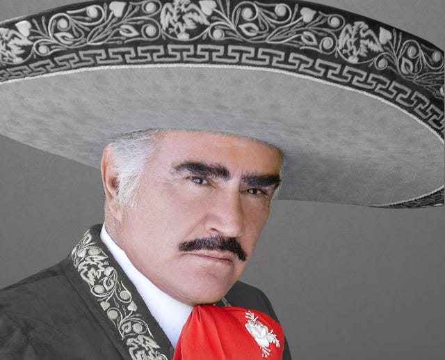 Mexican Singer Vicente Fernandez Photos Through The Years