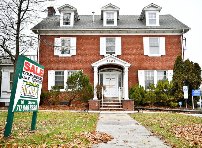 The former York County office for U.S. Rep. Scott Perry located at 2209 East Market St. is shown in Springettsbury Township, Friday, Jan. 4, 2019.