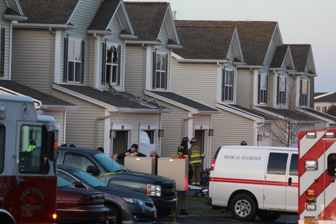 A woman was found dead inside a burning apartment on Pond View Heights in Greece on January 4, 2019.