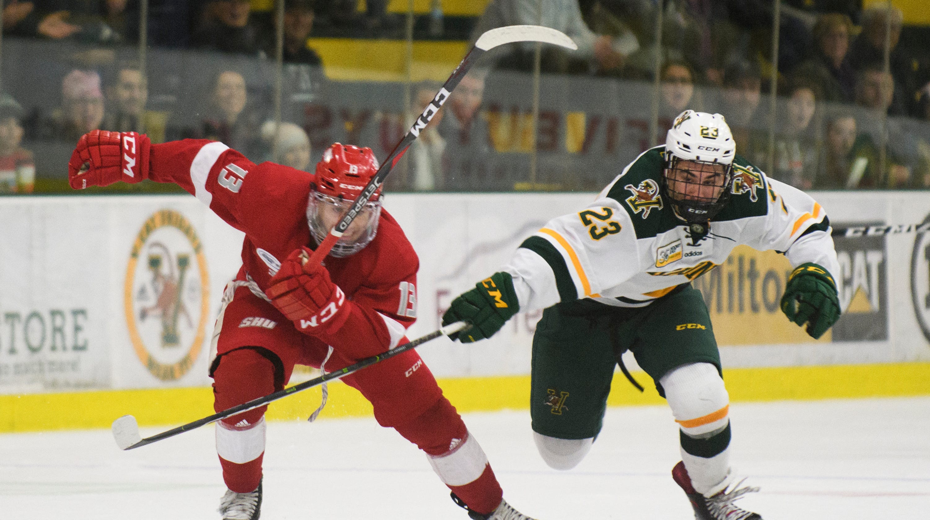 UVM hockey Catamounts top Sacred Heart to salvage 4th straight win