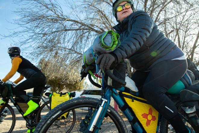 New Mexico State Representative Angelica Rubio rode her bicycle from Las Cruces to Santa Fe for the 2019 legislative session.