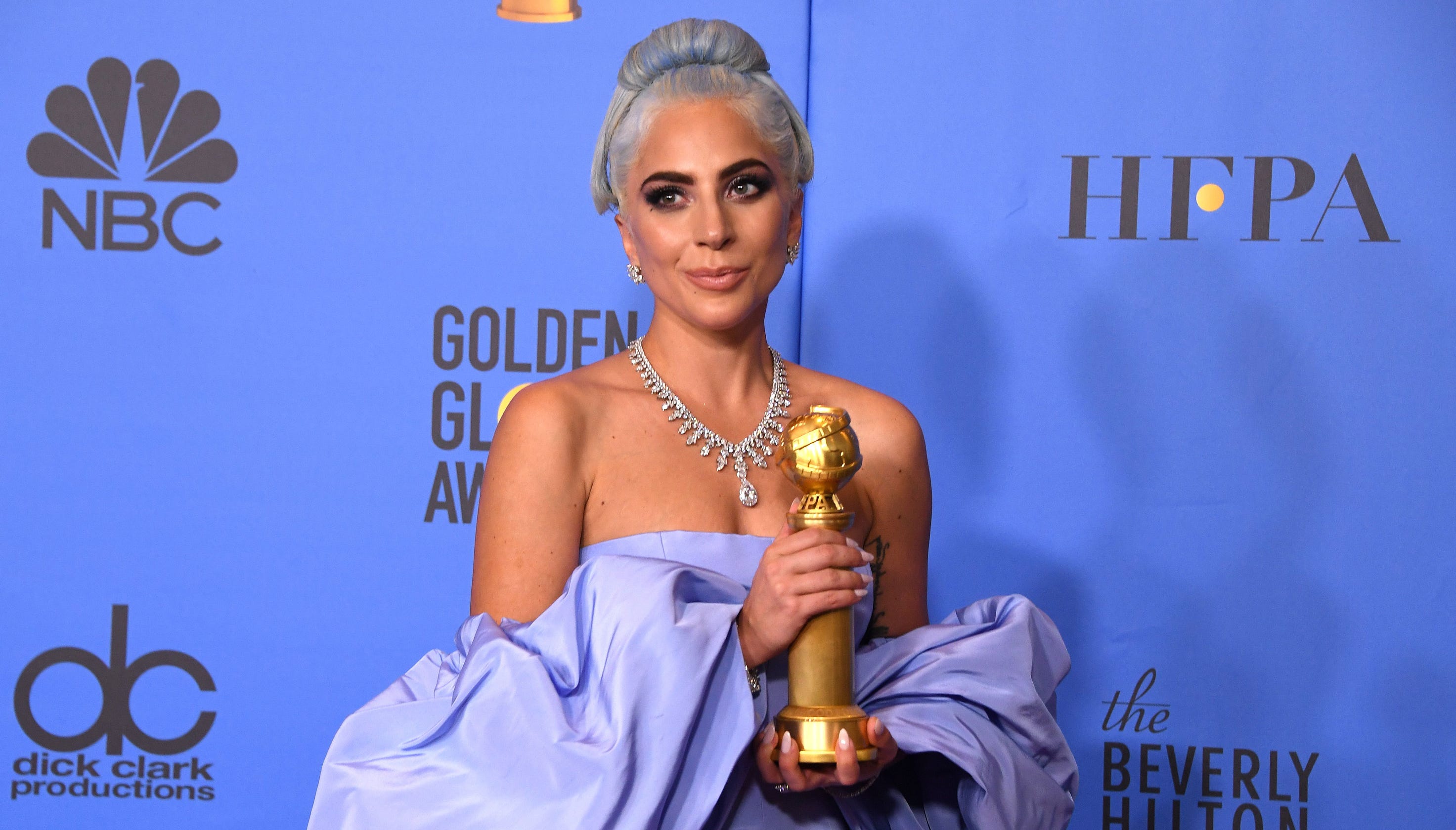Academy Awards Lady Gaga Tiffany Yellow Diamond Dress Lady