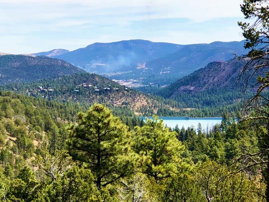 Grindstone Reservoir is pictured near Ruidoso.