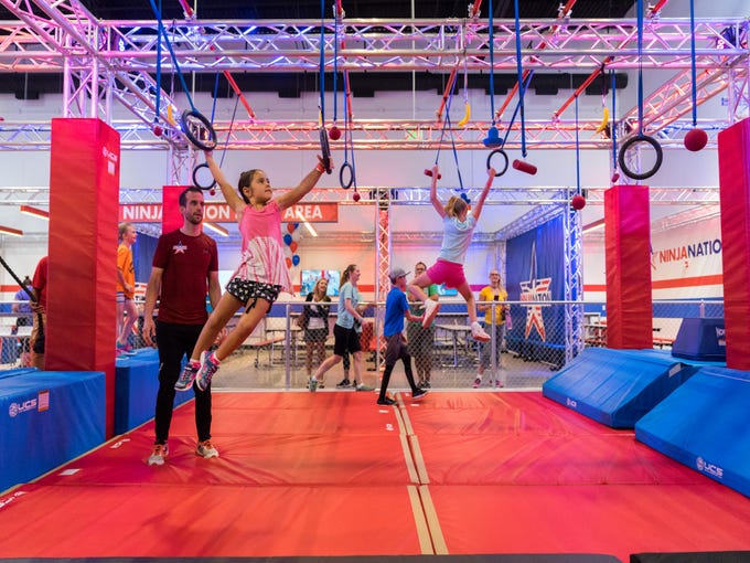 Gyms where you can try a 'Ninja Warrior' course
