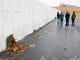 Visitors walk past the Wall of Names at the Flight 93 National Memorial near Shanksville, Pa. on Jan. 2, 2019. Signs were posted on all doors stating that the facilities were closed because of the government shutdown, but that the grounds are open from sunrise to sunset.