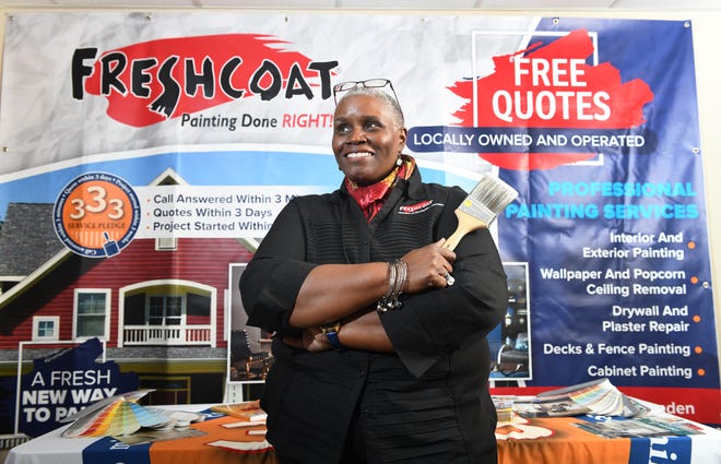 Former Food Bank of South Jersey CEO Val Traore recently bought a paint franchise called Fresh Coat Painters of Burlington-Camden. She plans to serve others in a different way now.
