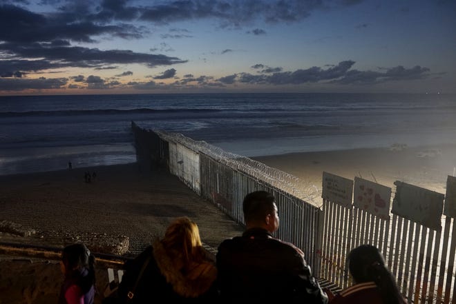 This is the U.S.-Mexico border fence at Las Playas on January 6, 2019 in Tijuana, Mexico. The U.S. government is going into the third week of a partial shutdown with Republicans and Democrats at odds on over President Donald Trump's demands for more money to build a wall along the U.S.-Mexico border.