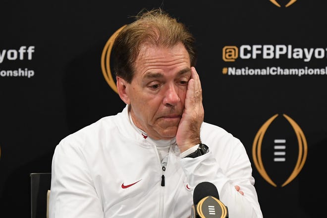 Alabama coach Nick Saban could stop Clemson's potent offense in the national championship game Monday in Santa, Clara, Calif.