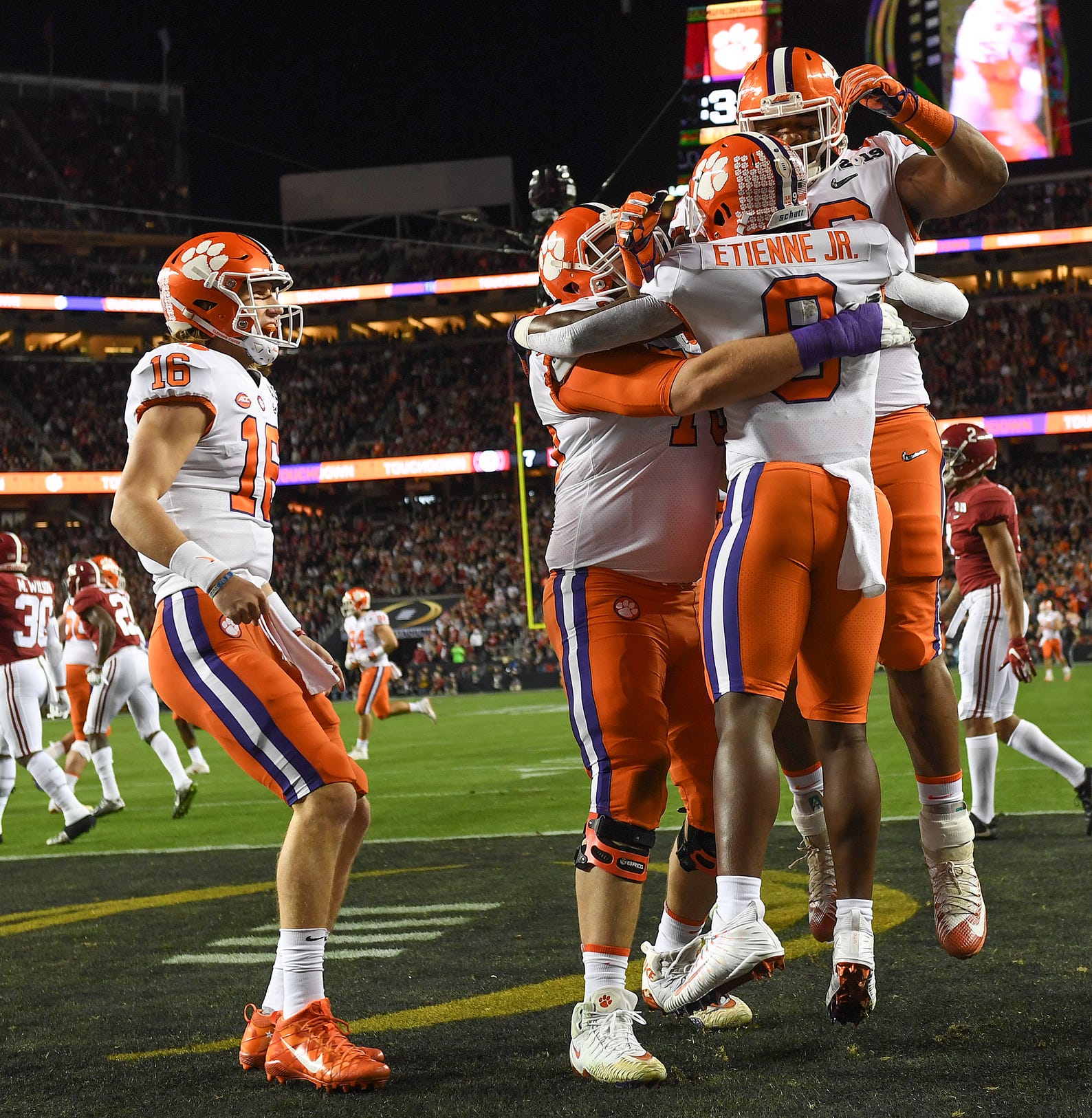 Alabama Vs Clemson Photos From The National Championship Game