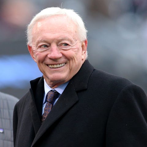 Cowboys owner Jerry Jones has a new toy, a...