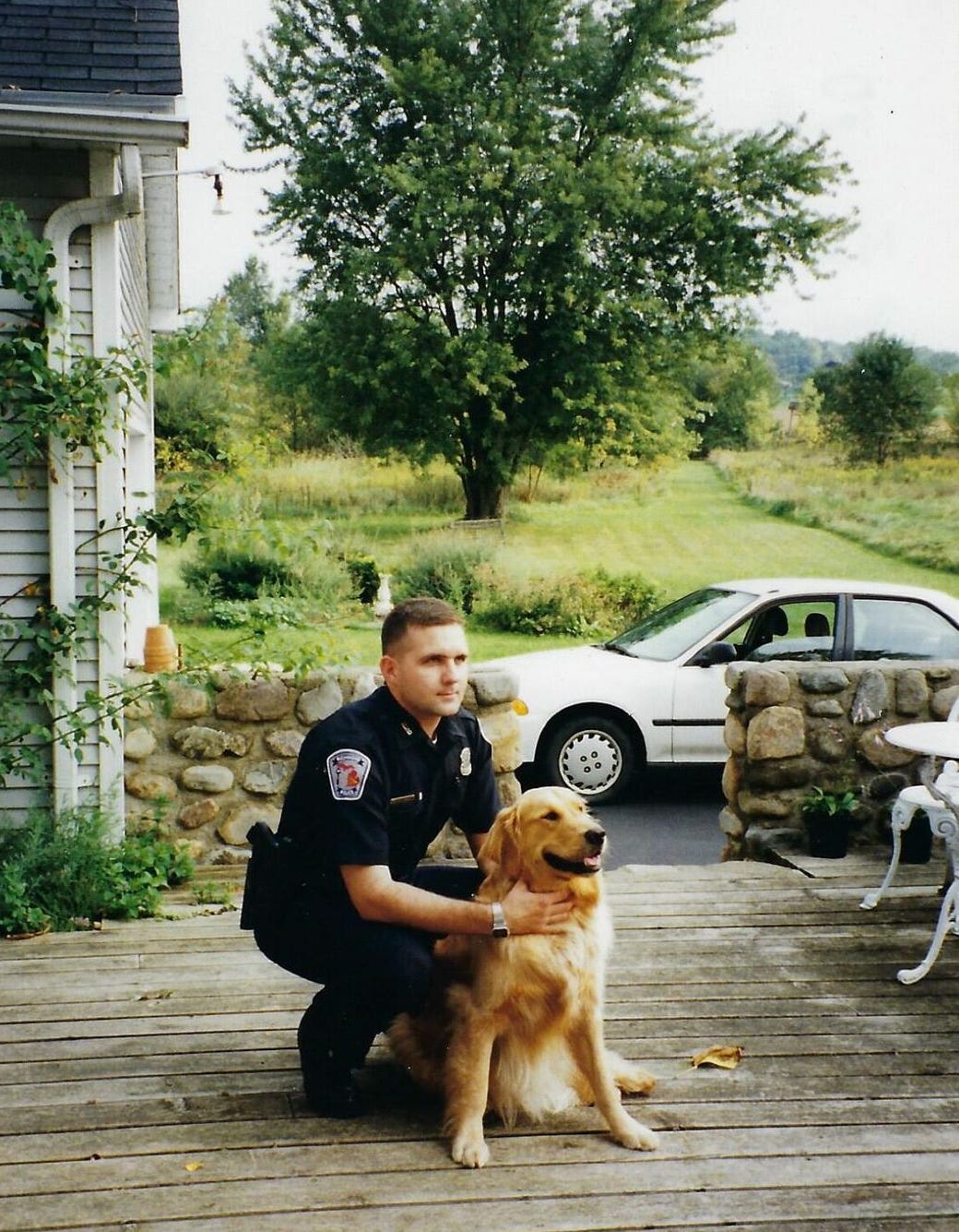 Paul Whelan, 48, of Novi is shown in an undated family photo wearing a law enforcement uniform at the family farm in Manchester, Mich. He was arrested Dec. 28, 2018 in Moscow and is charged with espionage.