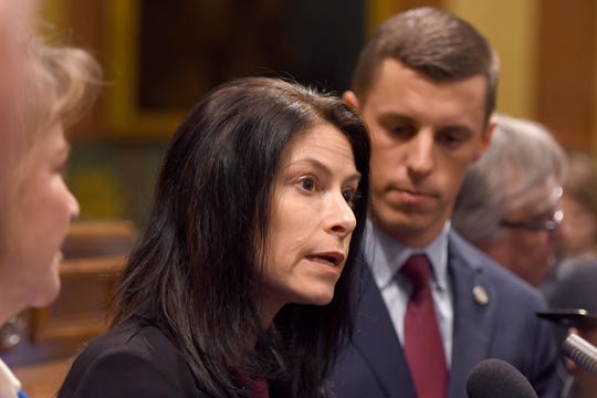 Michigan Attorney General Dana Nessel, and House Speaker Lee Chatfield.
