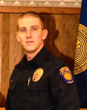 Salt River police Officer Clayton Townsend
