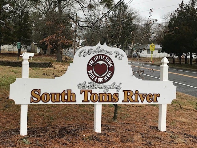South Toms River sign