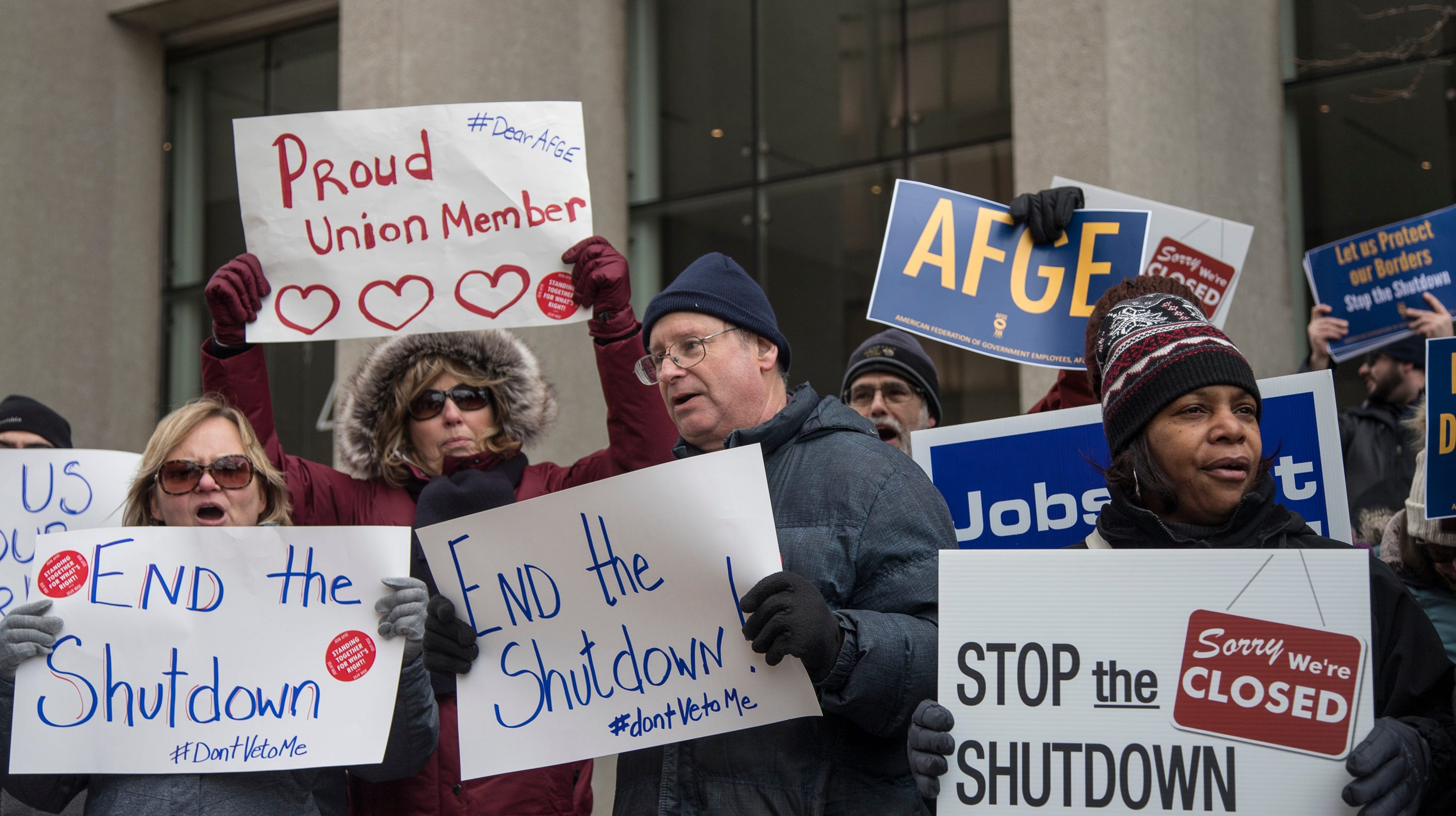 Image result for photos of 2019 government shutdown