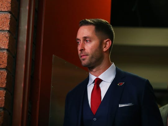 Kliff Kingsbury talked about his October comments about Kyler Murray in an interview.