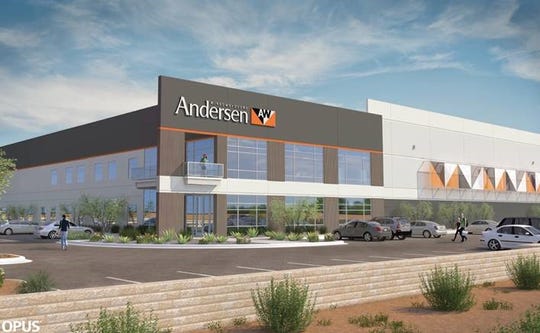 Officials broke ground on Andersen Corporation's Goodyear facility on Jan. 11.